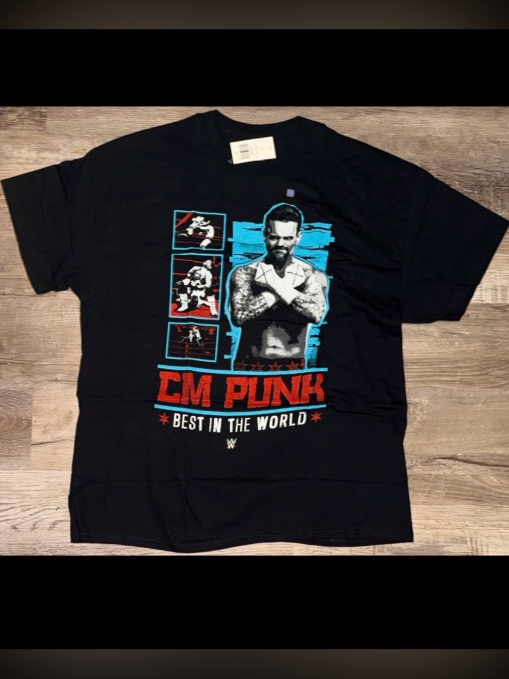 NWT Men's WWE CM Punk Shirt Size XL